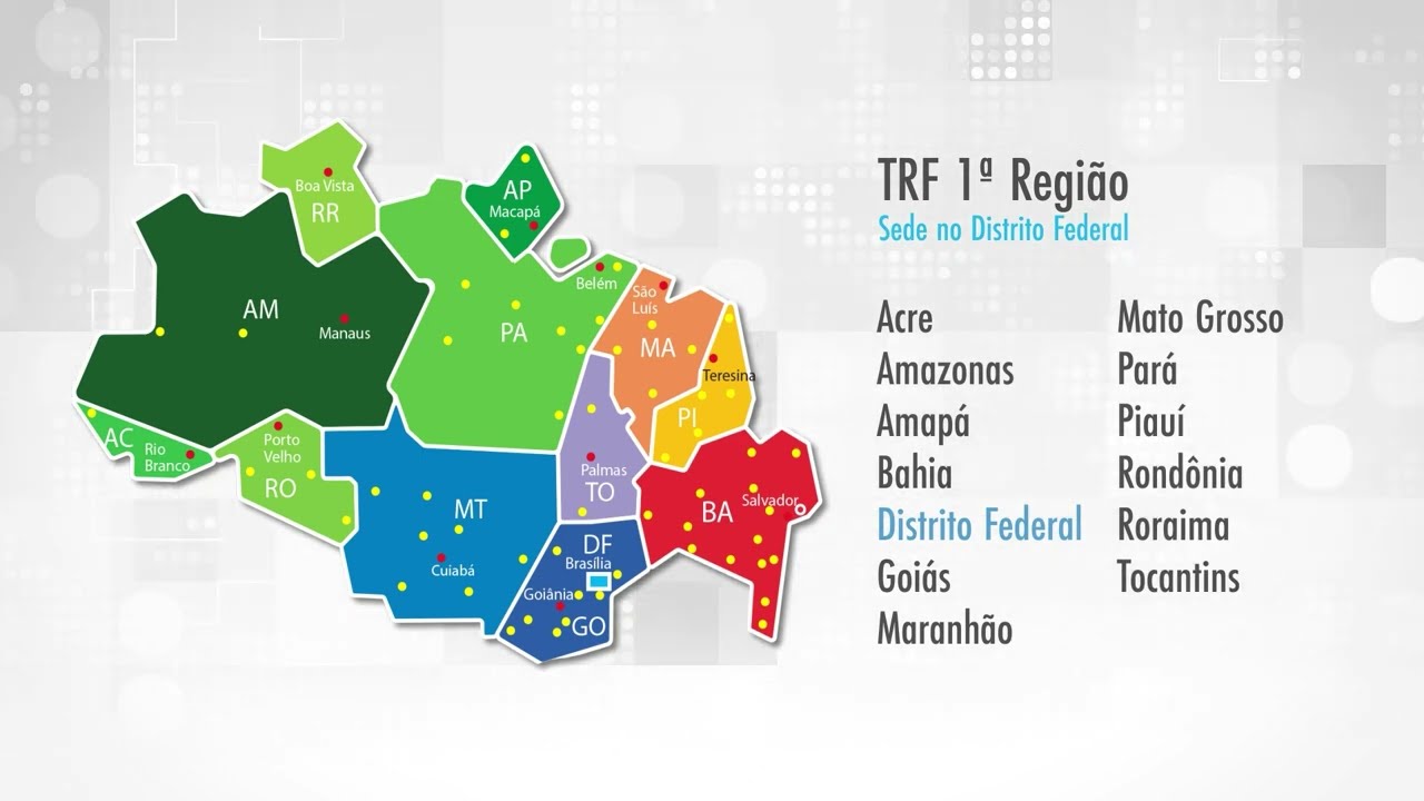 Conheça o Tribunal Regional Federal da 1ª Região