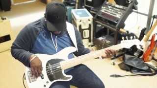 Video thumbnail for A day in the sound room with Darryl C Anders and his Stenback bass by Tom Stenback