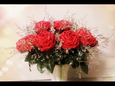 ABC TV | How To Make Twisted Rose From Crepe Paper - Craft Tutorial