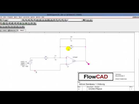 Aktiver Bandpass 1. Ordnung