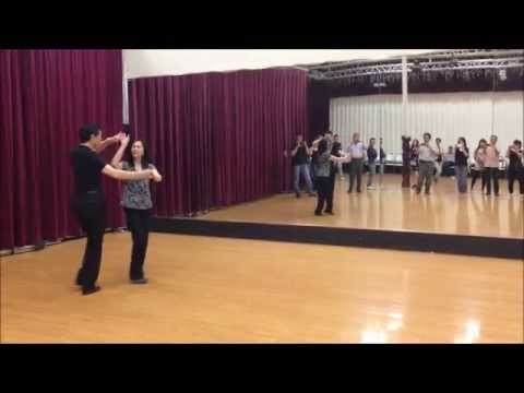Chinese Tango Dance lesson 1 by Andy and Virginia