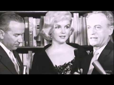 Marilyn Monroe Rare Footage - Press Conference. The David di Donatello Award 1959