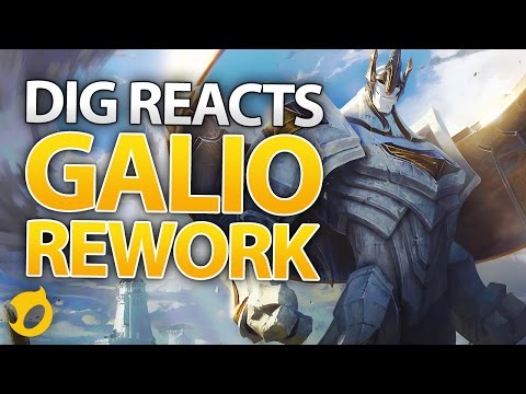 DIG Reacts | Galio Rework Spotlight
