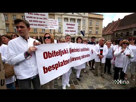 Prosvjed liječnika primarne zdravstvene zaštite