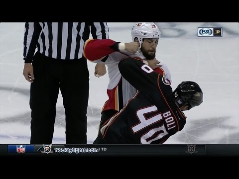 Deryk Engelland vs Jared Boll Nov 6, 2016