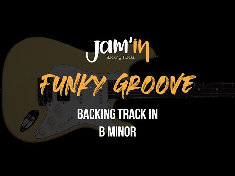 Funky Groove Guitar Backing Track in B Minor