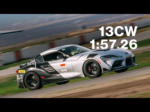 Buttonwillow 13CW - 1:57.26 - Boss Boss Racing A90 Supra
