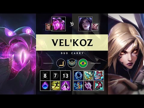 Vel'Koz Carry vs Kai'Sa - BR Challenger Patch 25.09