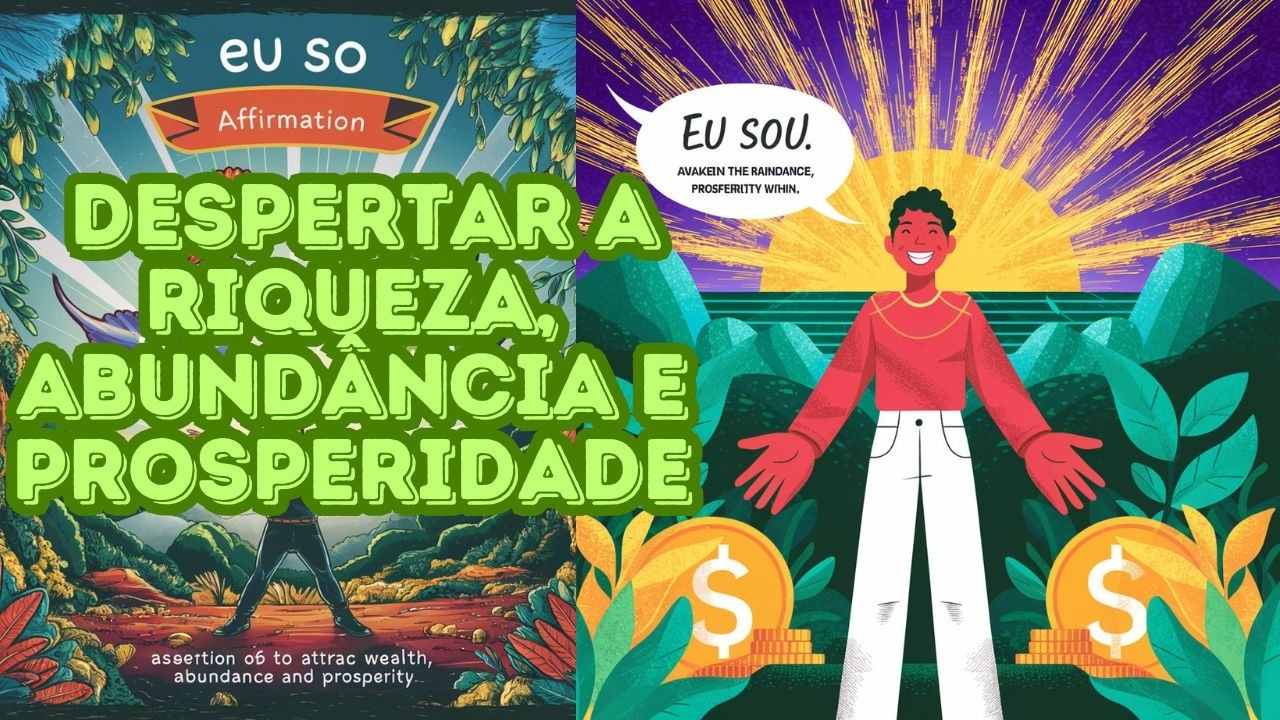 Afirmações Matinais  EU SOU  para Despertar a Riqueza, Abundância e Prosperidade