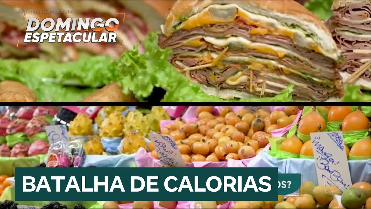 Batalha de Calorias: Descubra quais alimentos têm mais valor calórico para a dieta