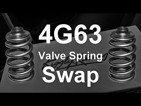 DSM 4G63 Valve Spring Replacement - How to