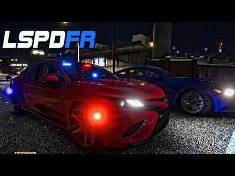 GTA 5 LSPDFR Gang Unit 🚨 Friday Night Unmarked Camry Patrol