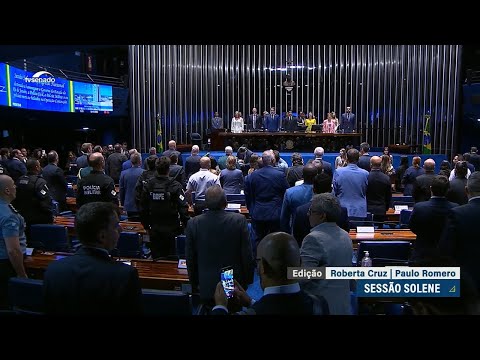 Congresso presta homenagem a forças de segurança e ao governo do Rio de Janeiro em sessão solene