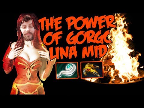 Gorgc Lina Mid with Cr1t Ace Sneyking