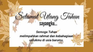 Download lagu Ucapan Ulang Tahun Untuk Suami mp3