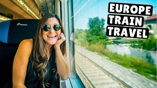 10 HOUR TRAIN JOURNEY (our 92nd country!) - YouTube