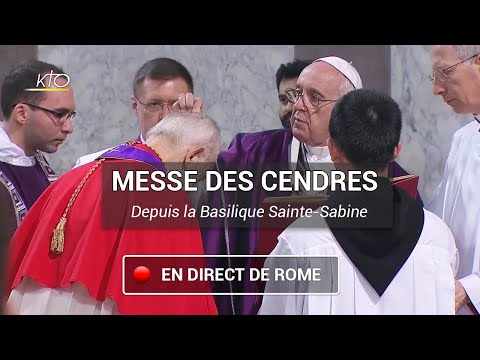 Messe du Mercredi des Cendres présidée par le pape François