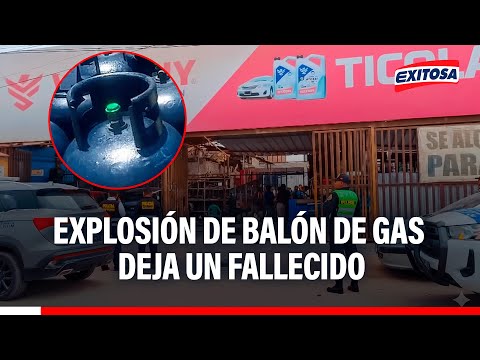 🔴🔵 Fatal suceso en Chiclayo: Un fallecido tras explosión de balón de gas en taller de autos