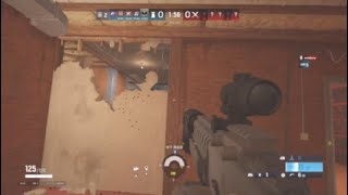 (レインボーシックスシージX)相討ち久しぶりにしたんごwww