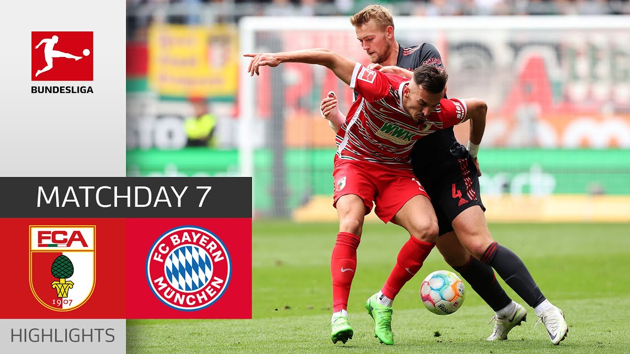 FC Augsburg 1-0 Bayern München Pekan 7