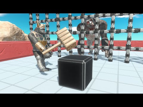 Ghor Rescues Primates from the Unit Maze   Animal Revolt Battle Simulator