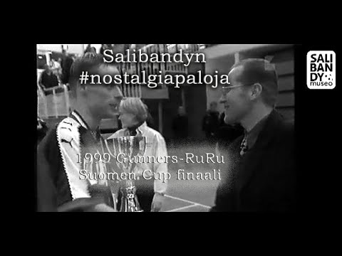 1999  Salibandy #nostalgiapaloja - Suomen CUP -finaaali Gunners - RuRu