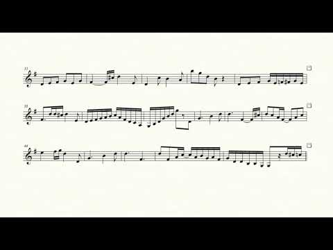 Tocata com Partitura - 137 - Clarinetista CCB.