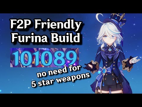 F2P Furina Build! STUNNING Damage & Utility! | Genshin Impact