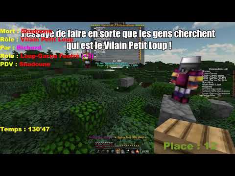 Résumé des morts Loup Garou UHC 8 [Revive+Rôle]