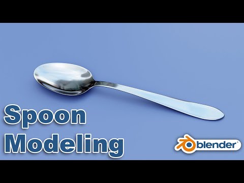 Blender Tutorial- Spoon Modeling- Quick Tips -2.90