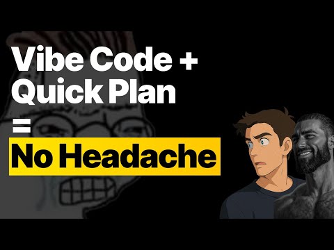 How I Quick Plan Vibe Code Projects from Scratch (copy this to save time) — video thumbnail (Parker Rex Daily)