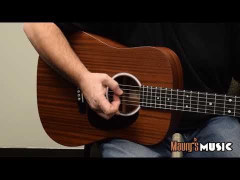 Обзор электроакустической гитары Martin DJR-10E-01 Sapele