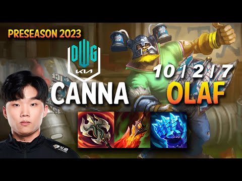 DK Canna OLAF vs RENGAR Top - KR Ranked