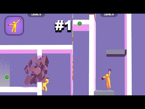 Agent Grapple- New Release - Hyper Hybrid Casual - Gameplay Walkthrough (iOS & Android) - YouTube