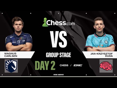 ESPORTS WORLD CUP 2025: Hikaru, Fabiano, Nodirbek & Ian Fight For Playoffs | Groups A,C&D Day 2