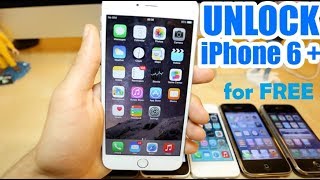 How to unlock iPhone 6 Plus (AT&T Sprint Vodafone etc) for FREE