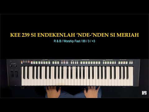 Kitab Ende-Enden (KEE) GBKP 239 Si Endekenlah ‘Nde-‘Nden Si Meriah - Kibordis KEE