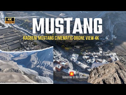 Kagbeni Mustang Cinematic DRONE VIEW 4K