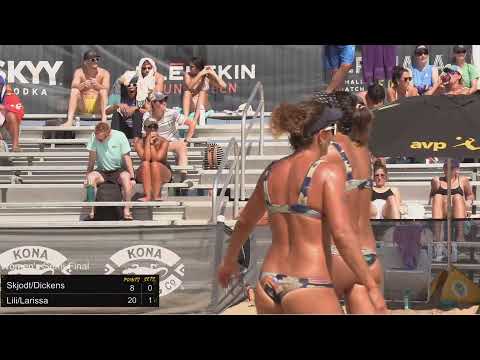 AVP Virginia Beach Open | Skjodt/Dickens VS Lili/Larissa | Women's Semi-Final