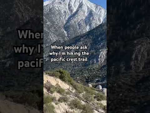 Why I hike