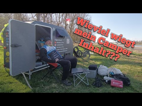 I weighed the contents of my camper.