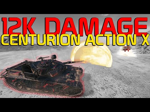 12k damage, no survivors! - Centurion AX | World of Tanks