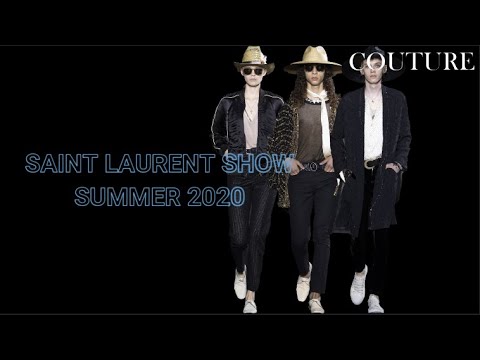 Saint Laurent show - Summer 2020