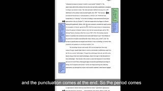 Purdue's MLA Sample Paper Walk Through