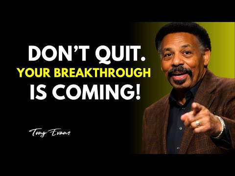 WAIT ON GOD — YOUR BREAKTHROUGH IS COMING || TONY EVANS