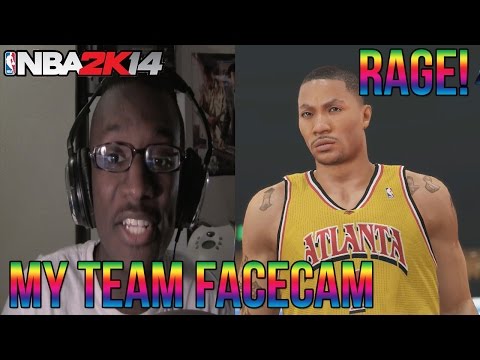 NBA 2K14 My Team FACECAM - Rage!
