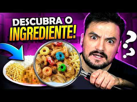 DESCUBRA O INGREDIENTE SECRETO ESCONDIDO NA COMIDA!