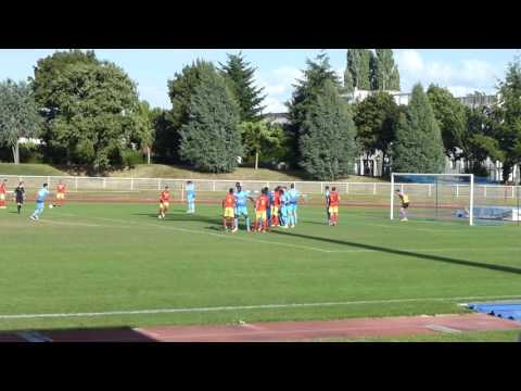 [CFA2] Tours FC 2 - Le Mans FC : 2 - 2 : Le but de Brice Boutantin (Le Mans FC)