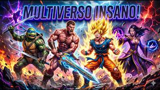 Multiverso Nerd INSANO: Tartarugas, He-Man, Dragon Ball e Marvel NUNCA foram assim!