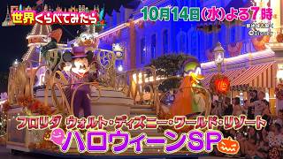 Snow Man･向井康二 登場! フロリダ･ディズニーワールドのハロウィーン大満喫SP『世界くらべてみたら』10/14(水)【TBS】
